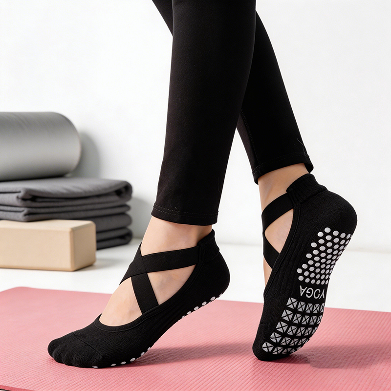 Medias Para Pilates Y Yoga - جوارب يوجا نسائية غير قابلة للانزلاق
